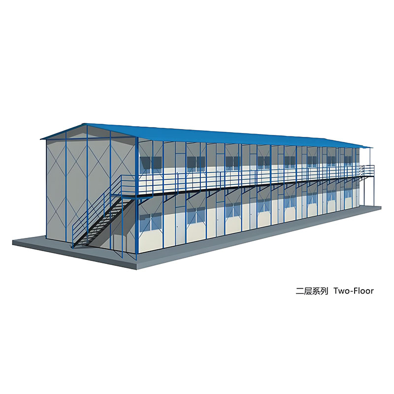 轻型钢结构预制建筑物营地