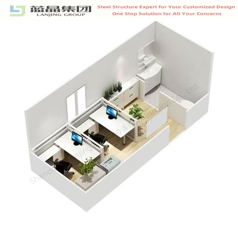 宿舍和办公室的平板容器房屋