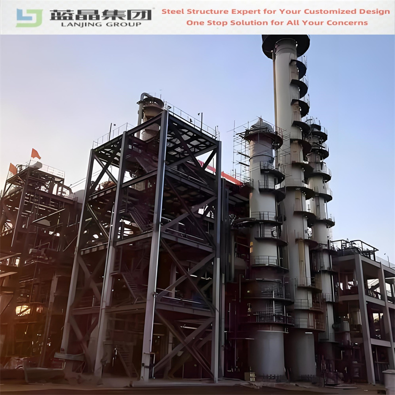 现成的创意工程山墙框架轻型工业耐用钢结构金属模块化折叠便携式建筑建筑