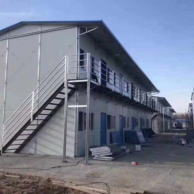 轻型钢结构预制建筑物营地