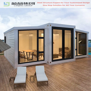 定制的豪华预制可扩展的容器房屋